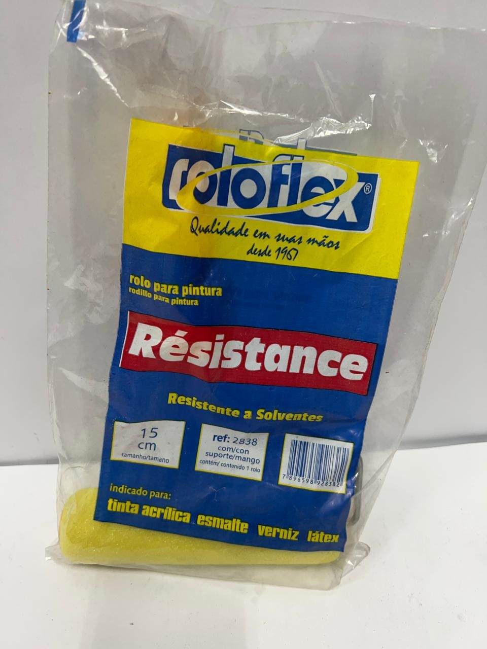 ROLOFLEX ROLINHO RESISTANCE C/CAPA 15CM